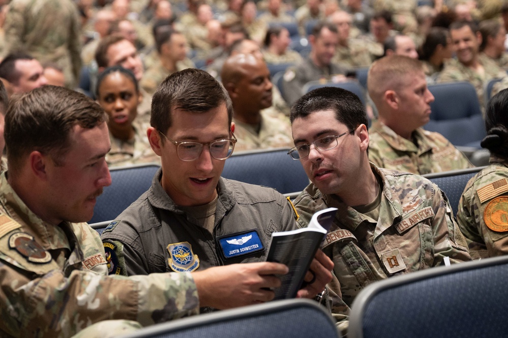 Former CSAF and SECAF visit Maxwell to share four decades of lessons learned