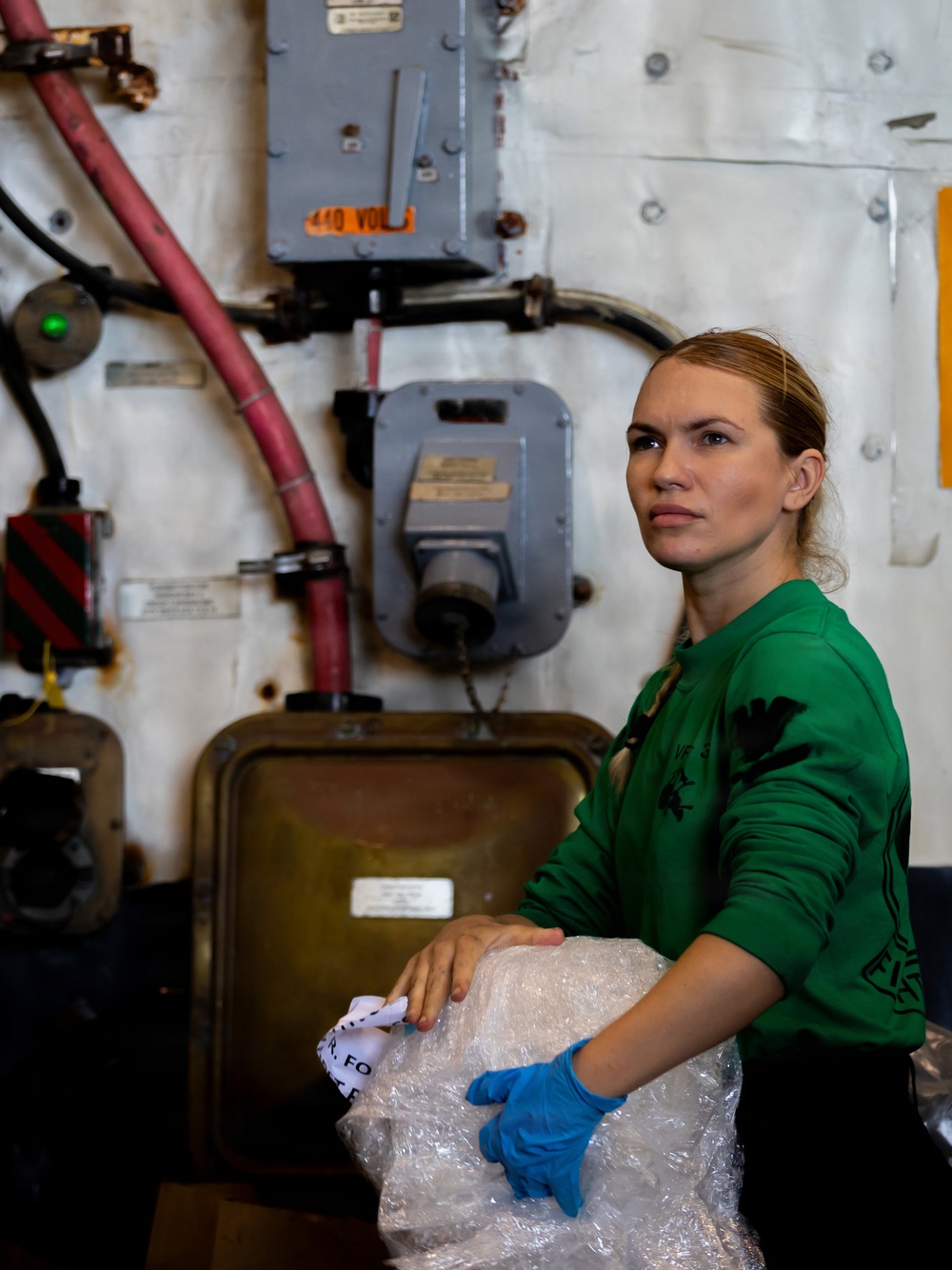 USS Gerald R. Ford (CVN 78) Replenishment-at-Sea