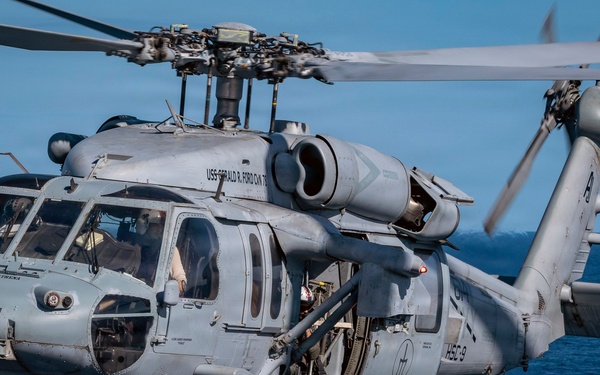 HSC-9 Vertical Replenishment Operations