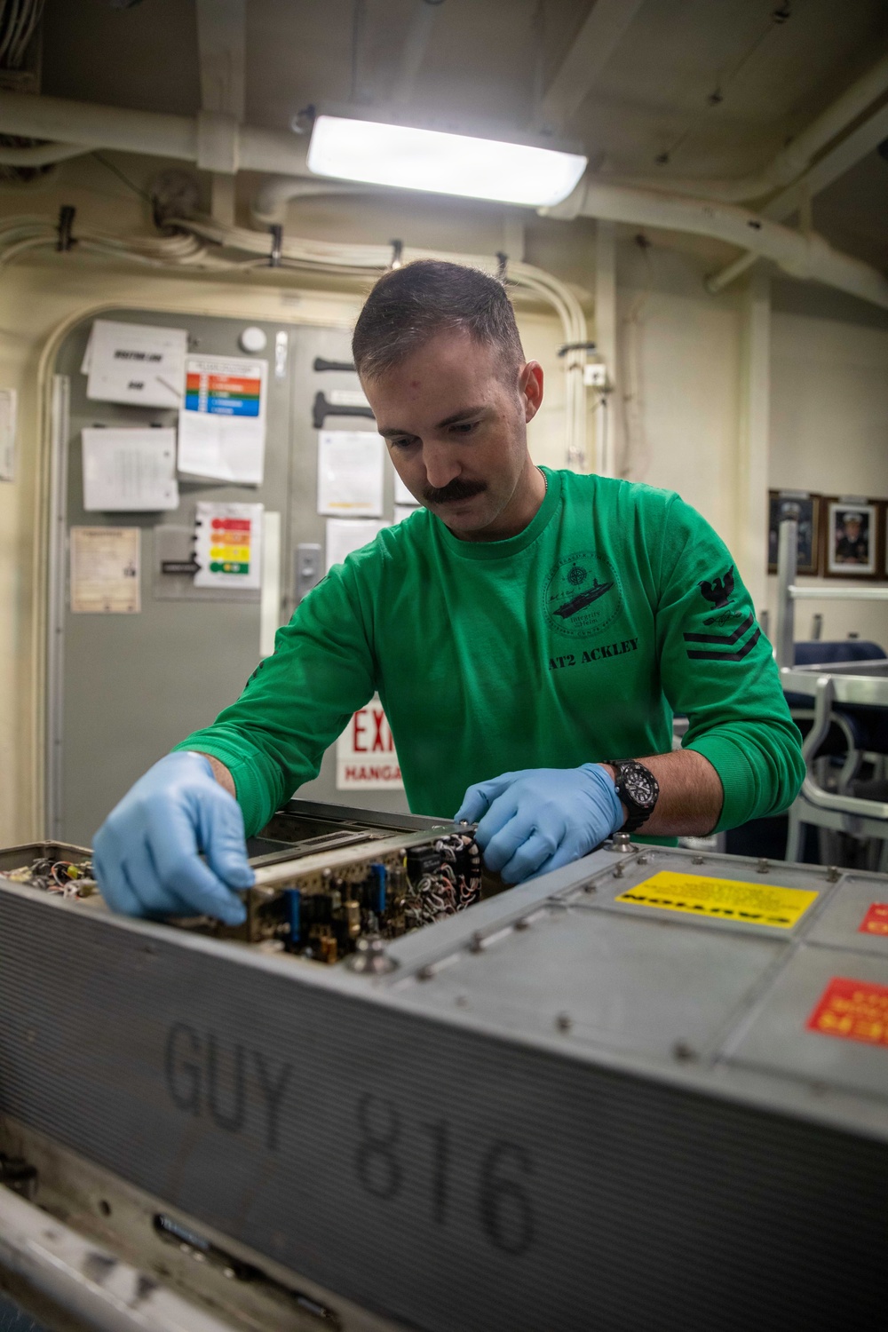 USS Gerald R. Ford (CVN 78) Routine Maintenance