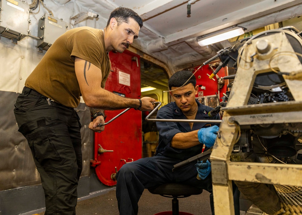USS Gerald R. Ford (CVN 78) Routine Maintenance