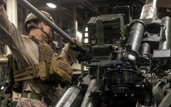 22nd MEU(SOC) | Artillery Battery Training