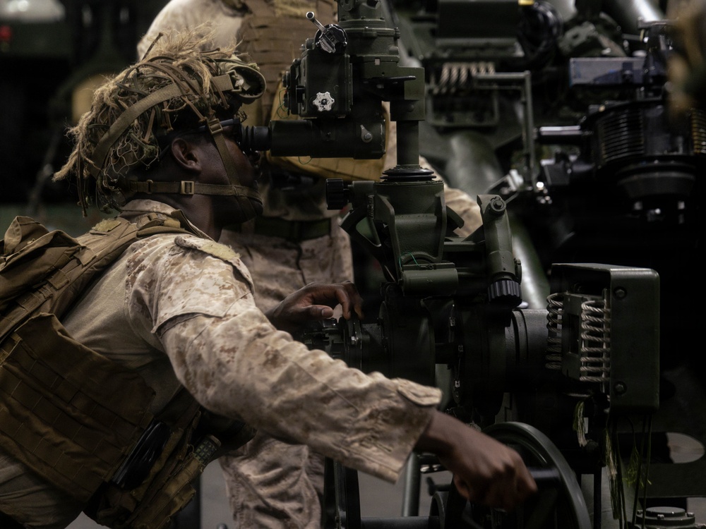 22nd MEU(SOC) | Artillery Battery Training