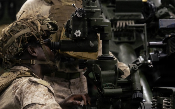 22nd MEU(SOC) | Artillery Battery Training