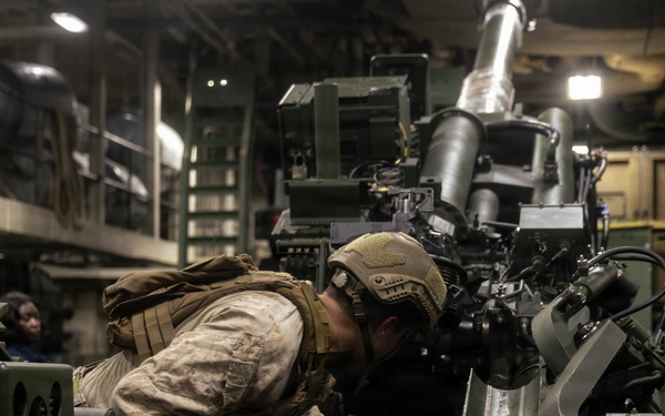 22nd MEU(SOC) | Artillery Battery Training