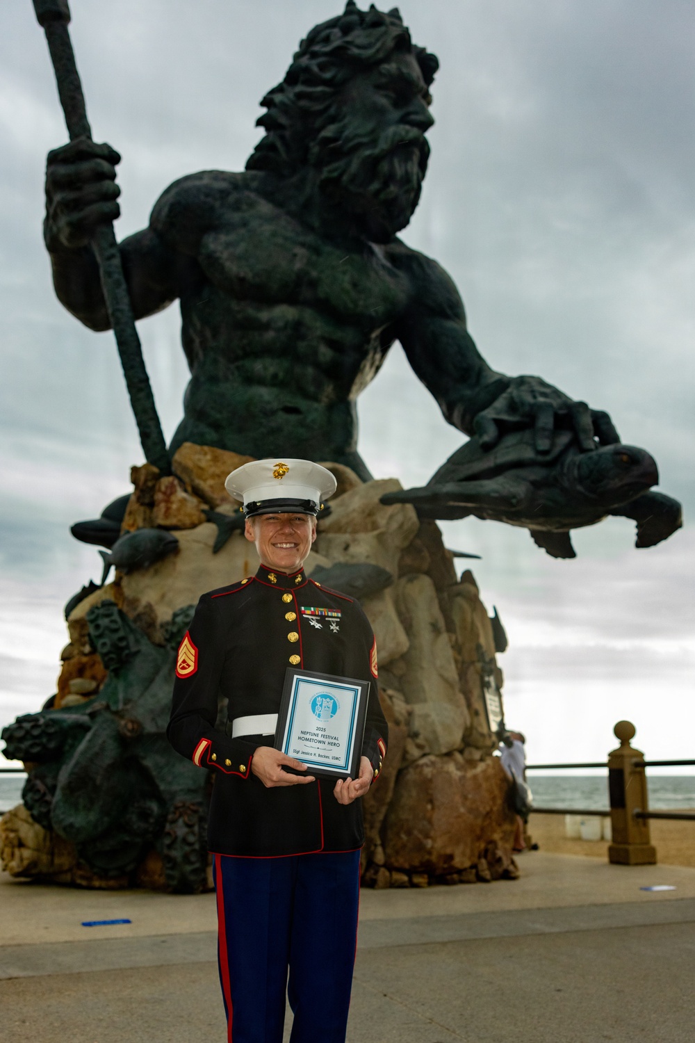 Naval School of Music Marine Recognized as Neptune Festival Hometown Hero