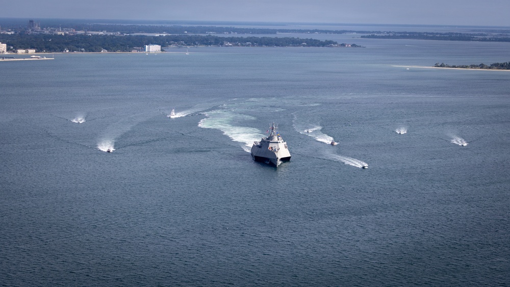 USS Pierre Arrives in Panama City, Florida