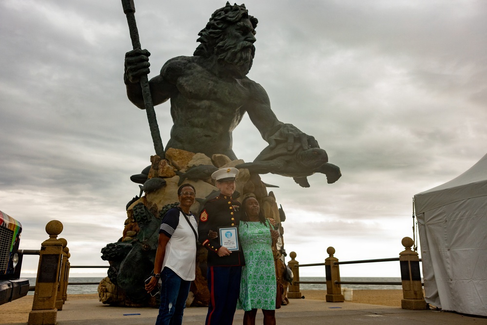 Naval School of Music Marine recognized as Neptune Festival Hometown Hero