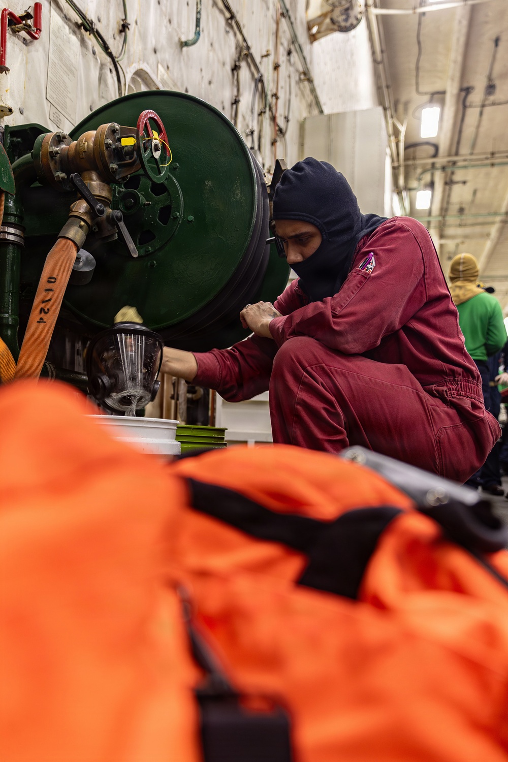 USS Gerald R. Ford (CVN 78) General Quarters Drill