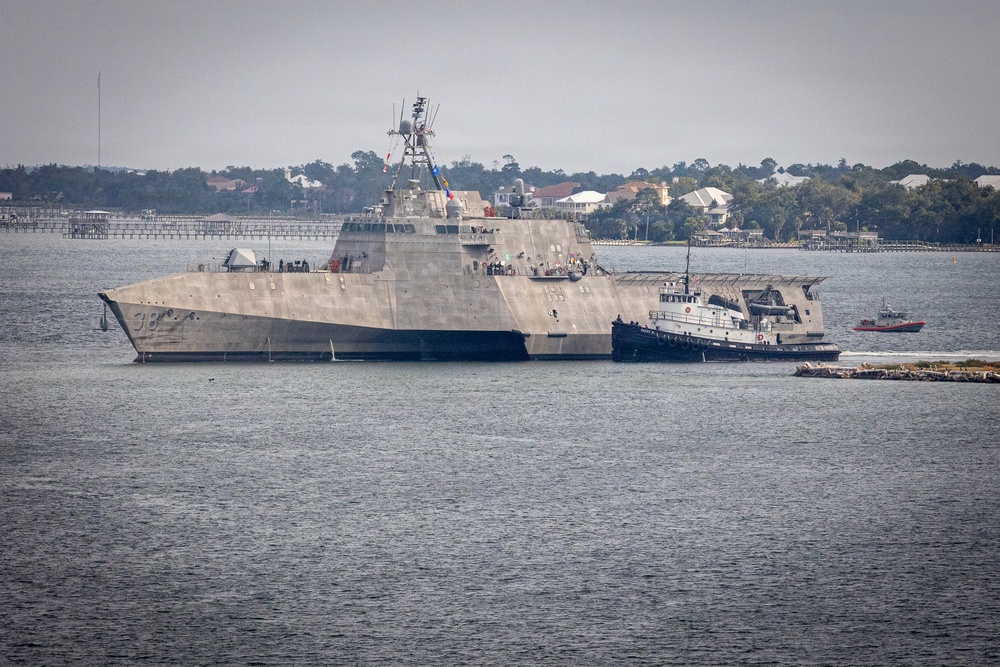 USS Pierre Arrives in Panama City, Florida