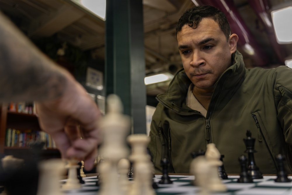 USS Gerald R. Ford (CVN 78) Chess Club