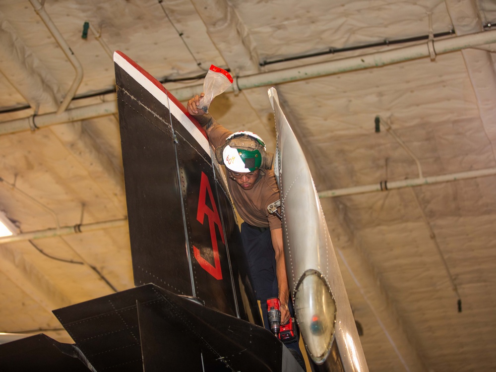 VAW-124 Routine Maintenance