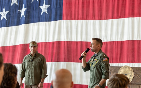 SECWAR Pete Hegseth Leads Oath of Enlistment Ceremony for New Service Members