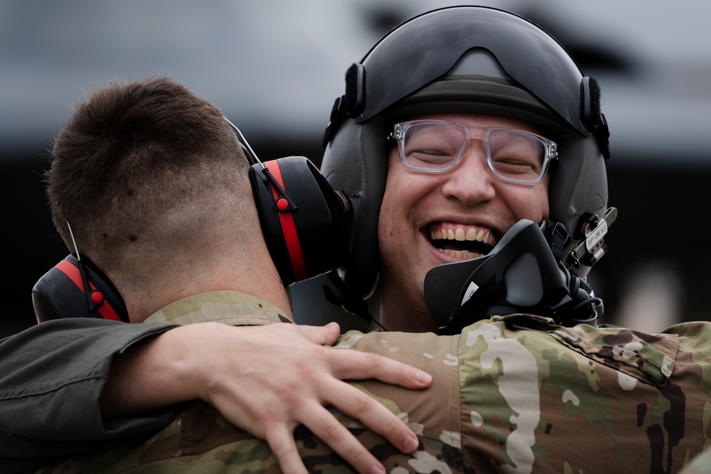 ‘Crew Chief of the Year’ awarded with B-2 Spirit flight