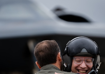 ‘Crew Chief of the Year’ awarded with B-2 Spirit flight
