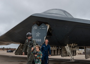 ‘Crew Chief of the Year’ awarded with B-2 Spirit flight