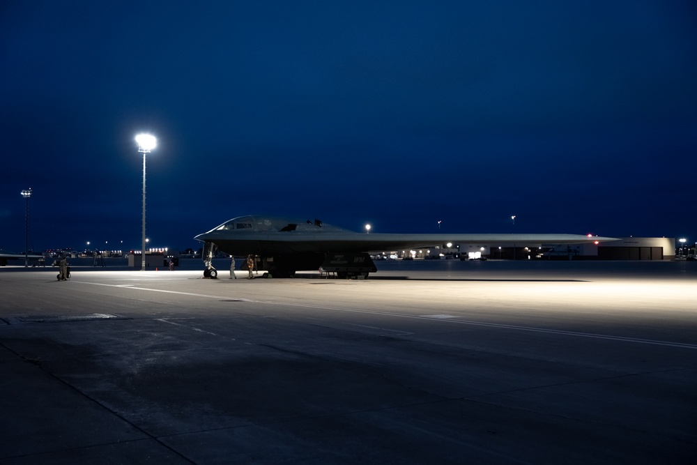 ‘Crew Chief of the Year’ awarded with B-2 Spirit flight