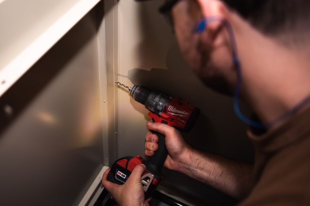 Ronald Reagan Sailors and Contractors Repair Berthings