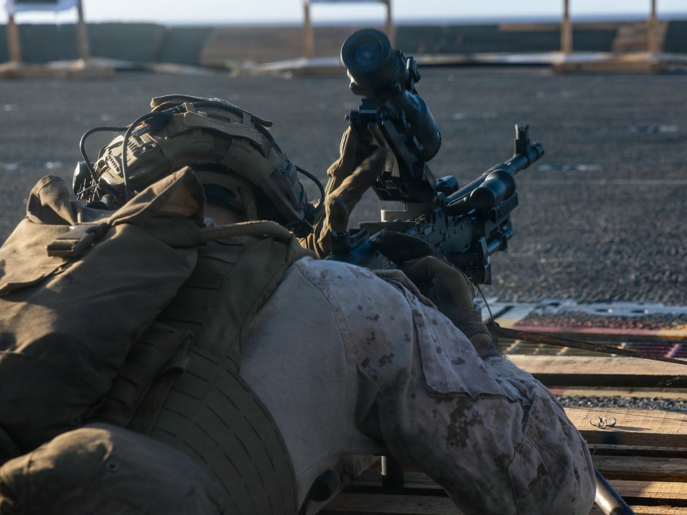 22nd MEU(SOC) | M240B Machine Gun Deck Shoot