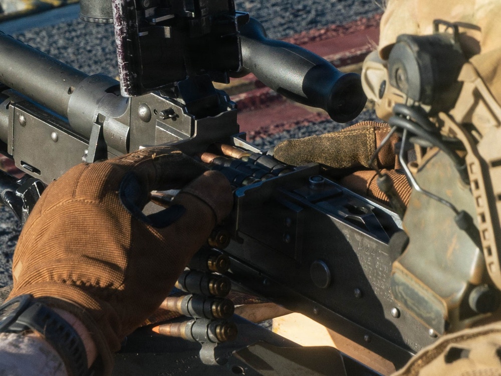22nd MEU(SOC) | M240B Machine Gun Deck Shoot
