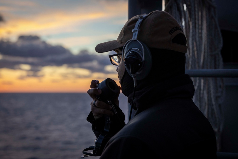 Daily Operations Aboard USS George H.W. Bush (CVN 77)