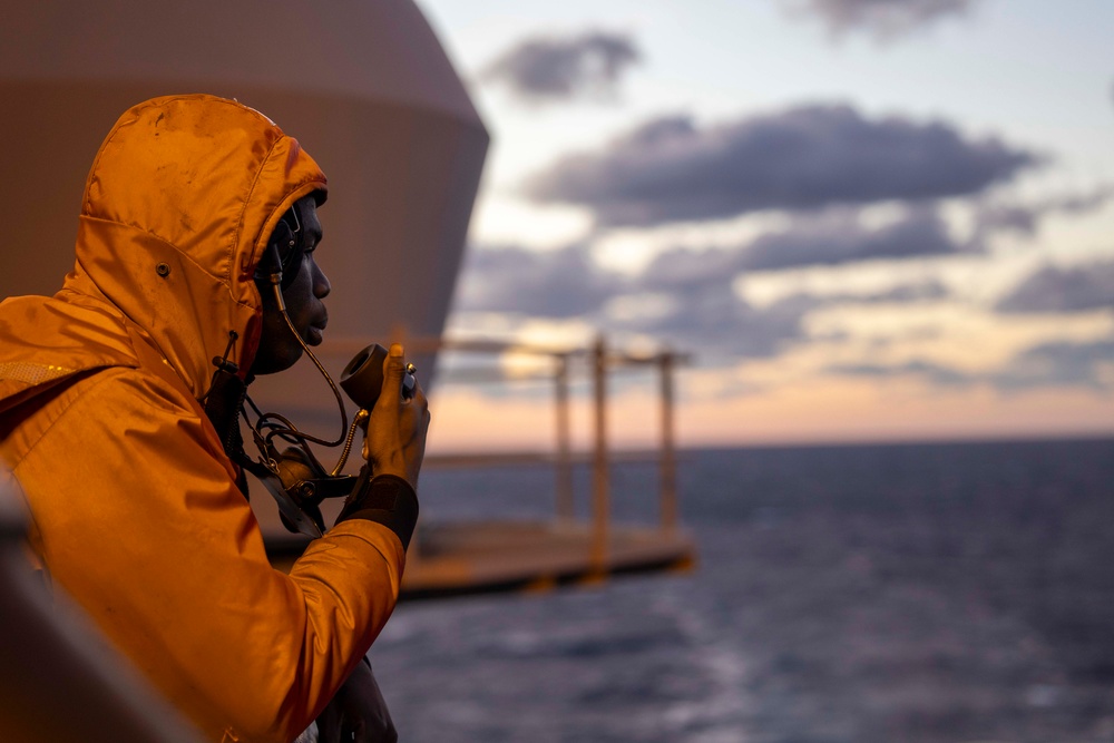 Daily Operations Aboard USS George H.W. Bush (CVN 77)