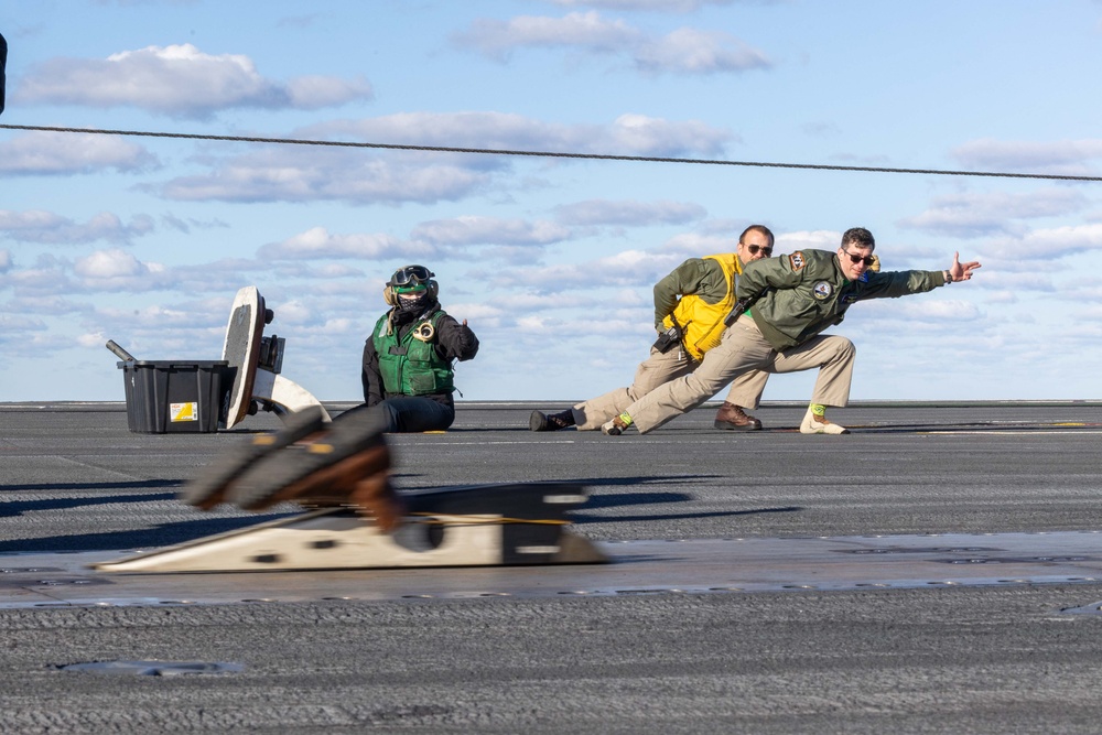 Daily Operations Aboard USS George H.W. Bush (CVN 77)
