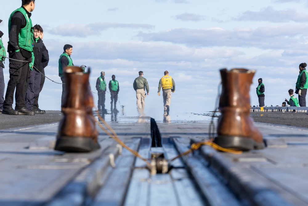 Daily Operations Aboard USS George H.W. Bush (CVN 77)