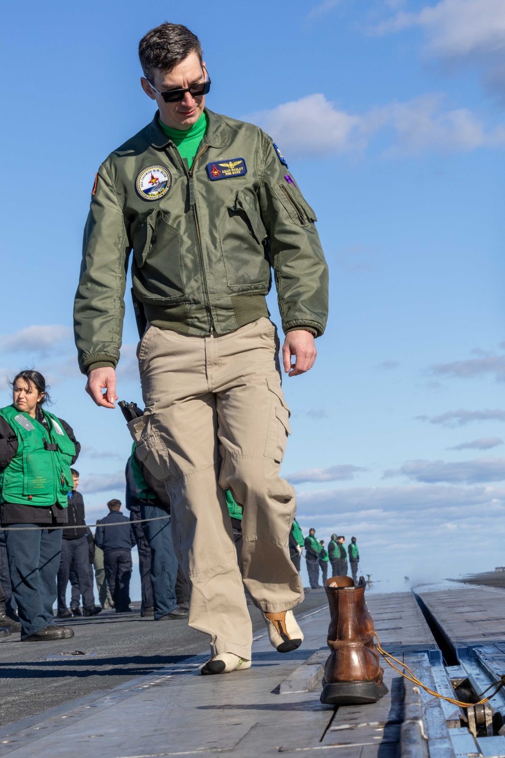 Daily Operations Aboard USS George H.W. Bush (CVN 77)