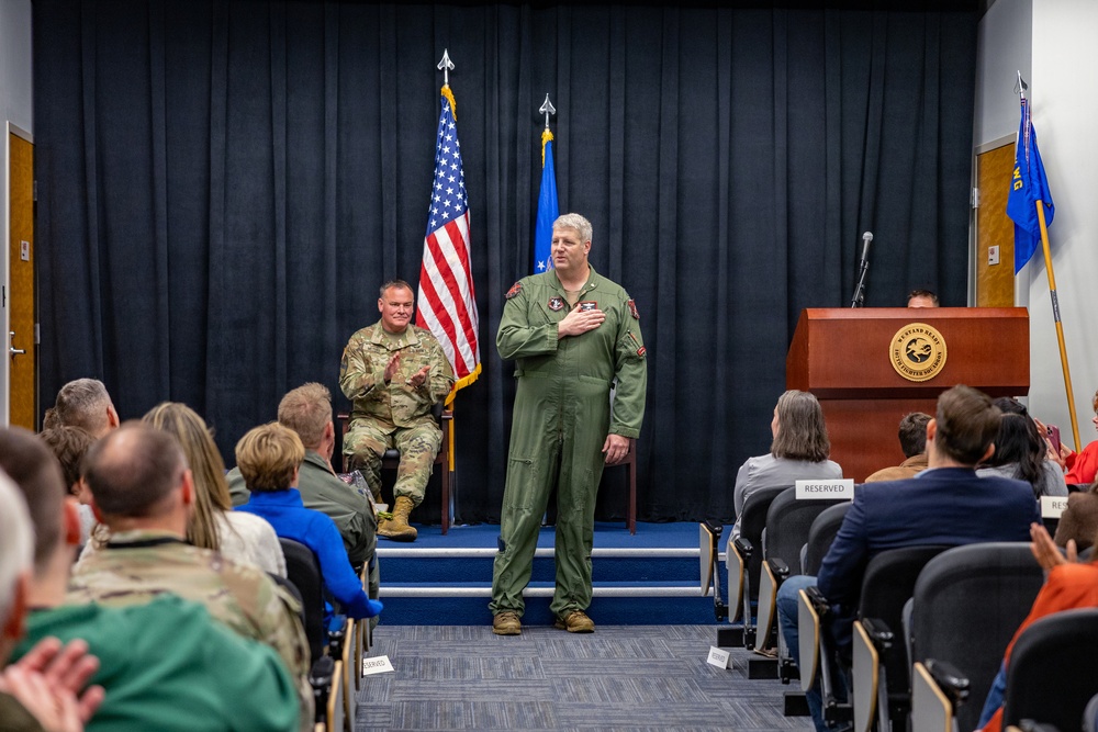 Ward retires from 127th Wing