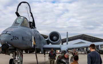 Ward completes last A-10 flight