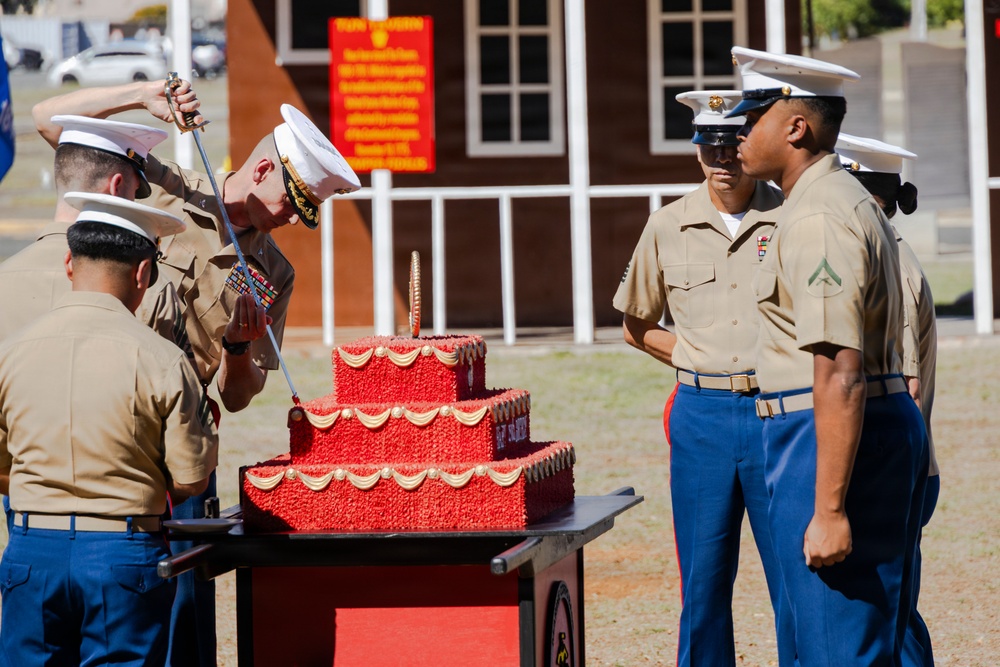 2025 Marine Corps Birthday Pageant Conducted by Headquarters Battalion, MCBH