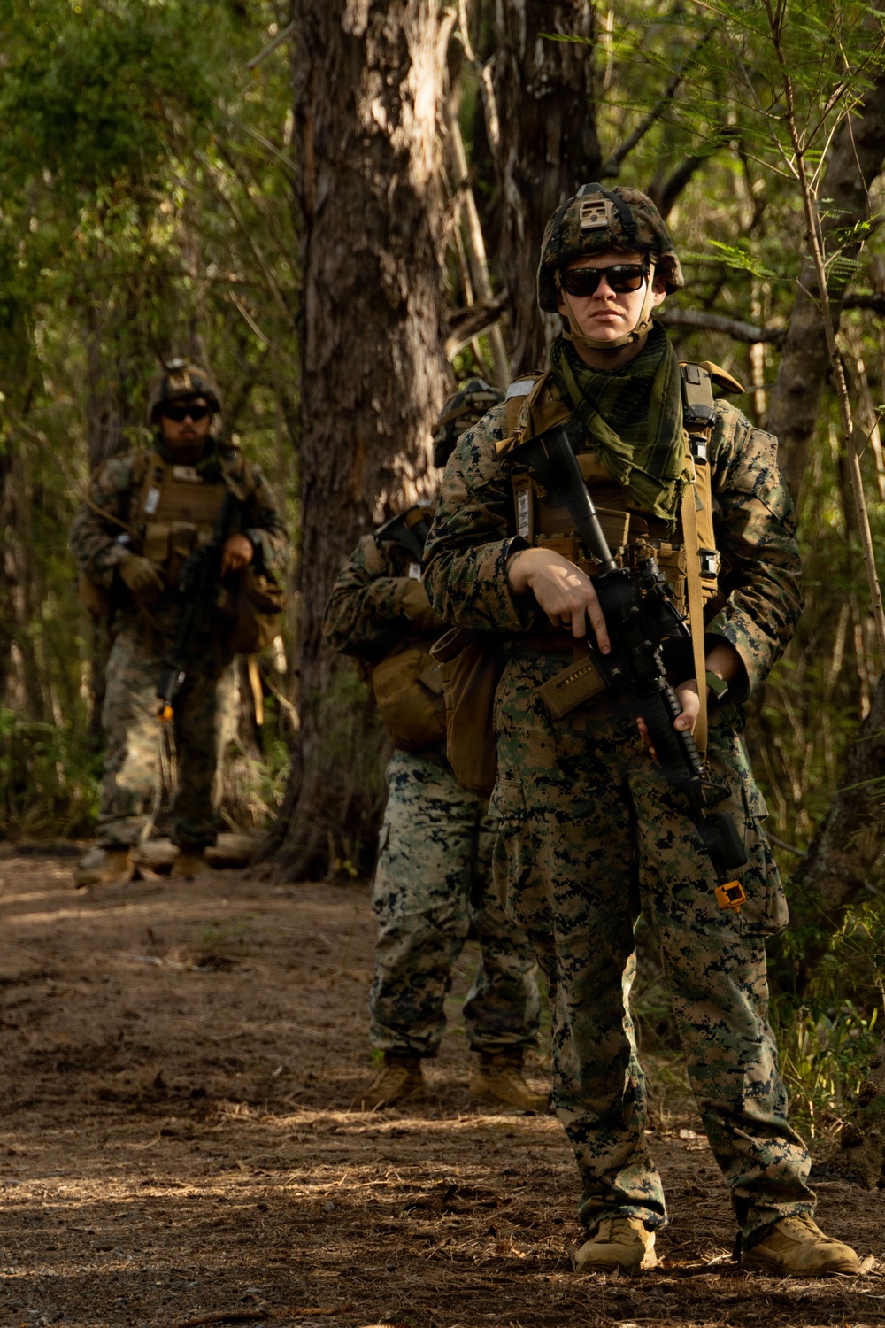 MACS-4 Conducts Squad Patrols at MCTAB