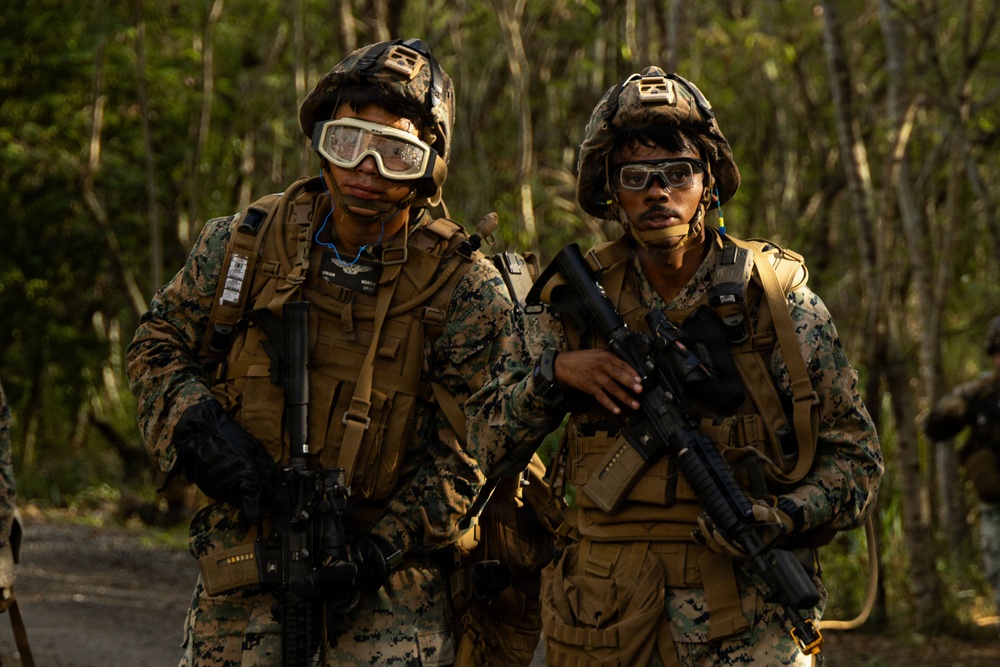 MACS-4 Conducts Squad Patrols at MCTAB