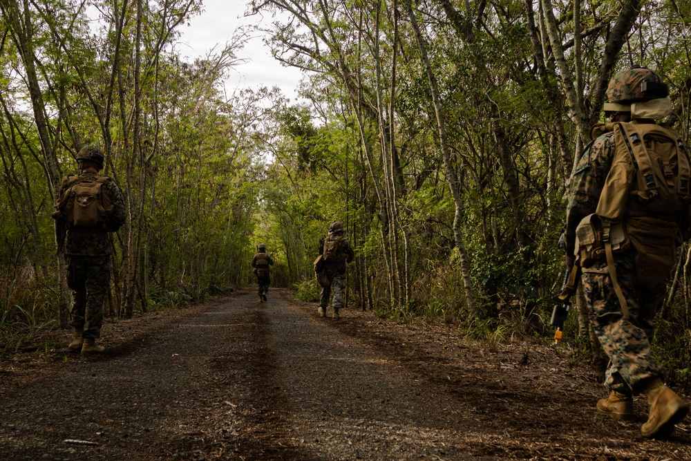 MACS-4 Conducts Squad Patrols at MCTAB