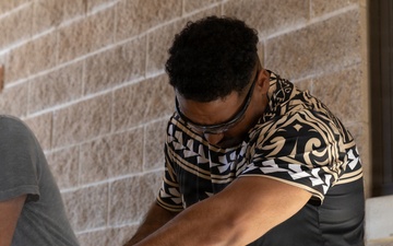 How Doers Get More Done: Marines with CLB-13 make barracks renovations with the help of the Home Depot Foundation volunteers