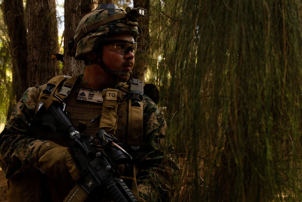 MACS-4 Conducts Squad Patrols at MCTAB