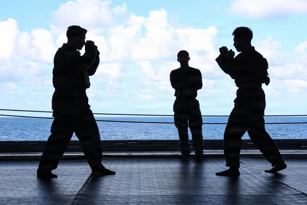 22nd MEU(SOC) | Martial Arts Instructors Course during Deployment