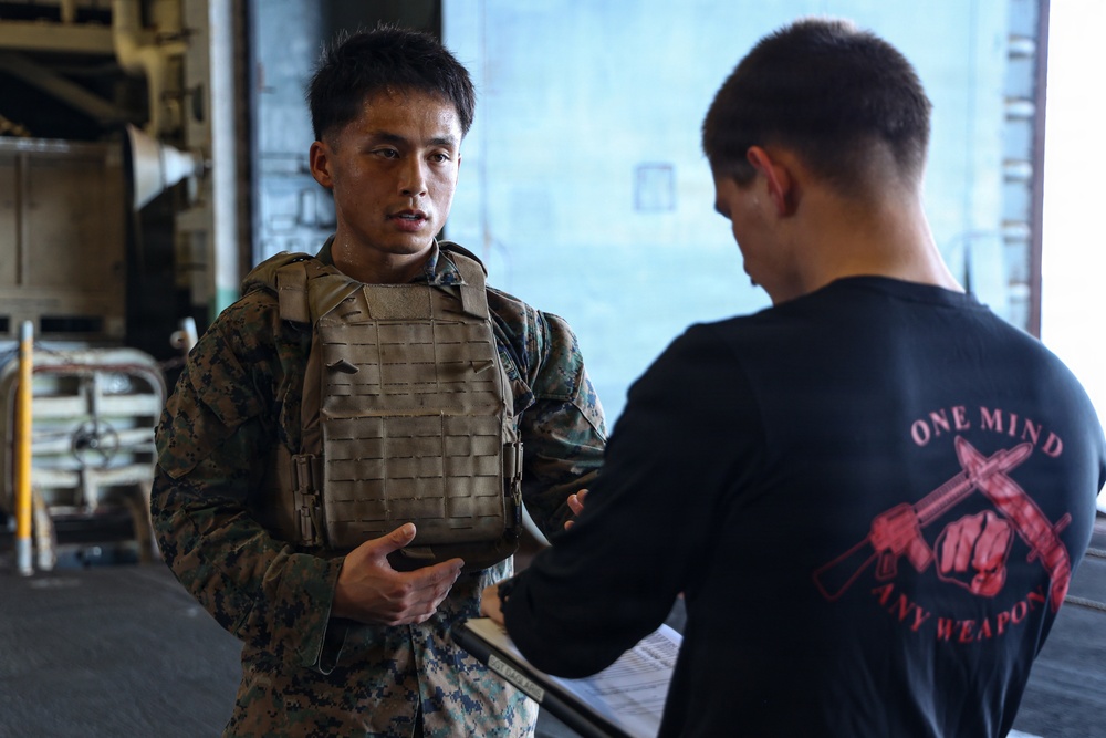 22nd MEU(SOC) | Martial Arts Instructors Course during Deployment
