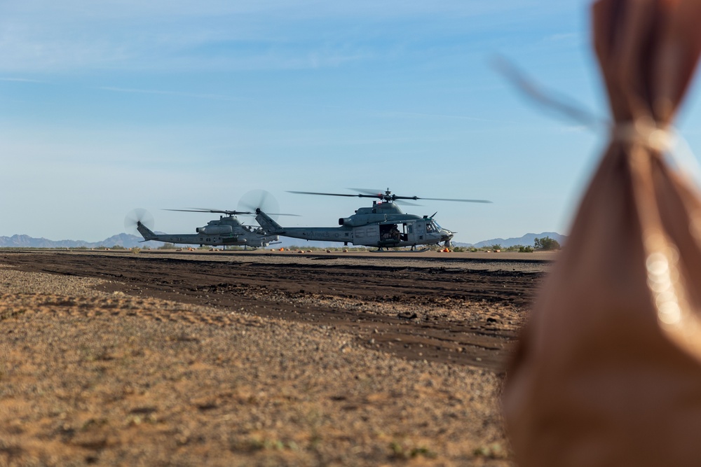 11th MEU Marines establish a FARP during RUT