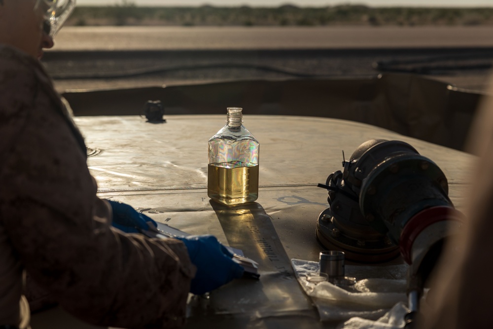 11th MEU Marines establish a FARP during RUT