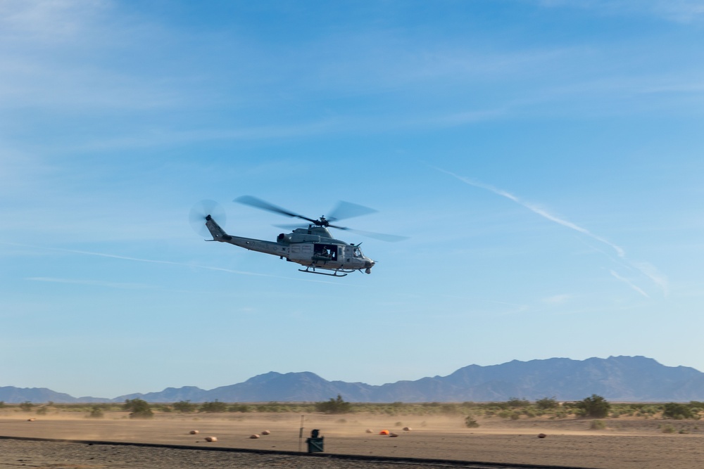 11th MEU Marines establish a FARP during RUT