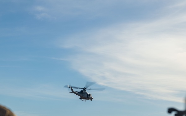 11th MEU Marines establish a FARP during RUT