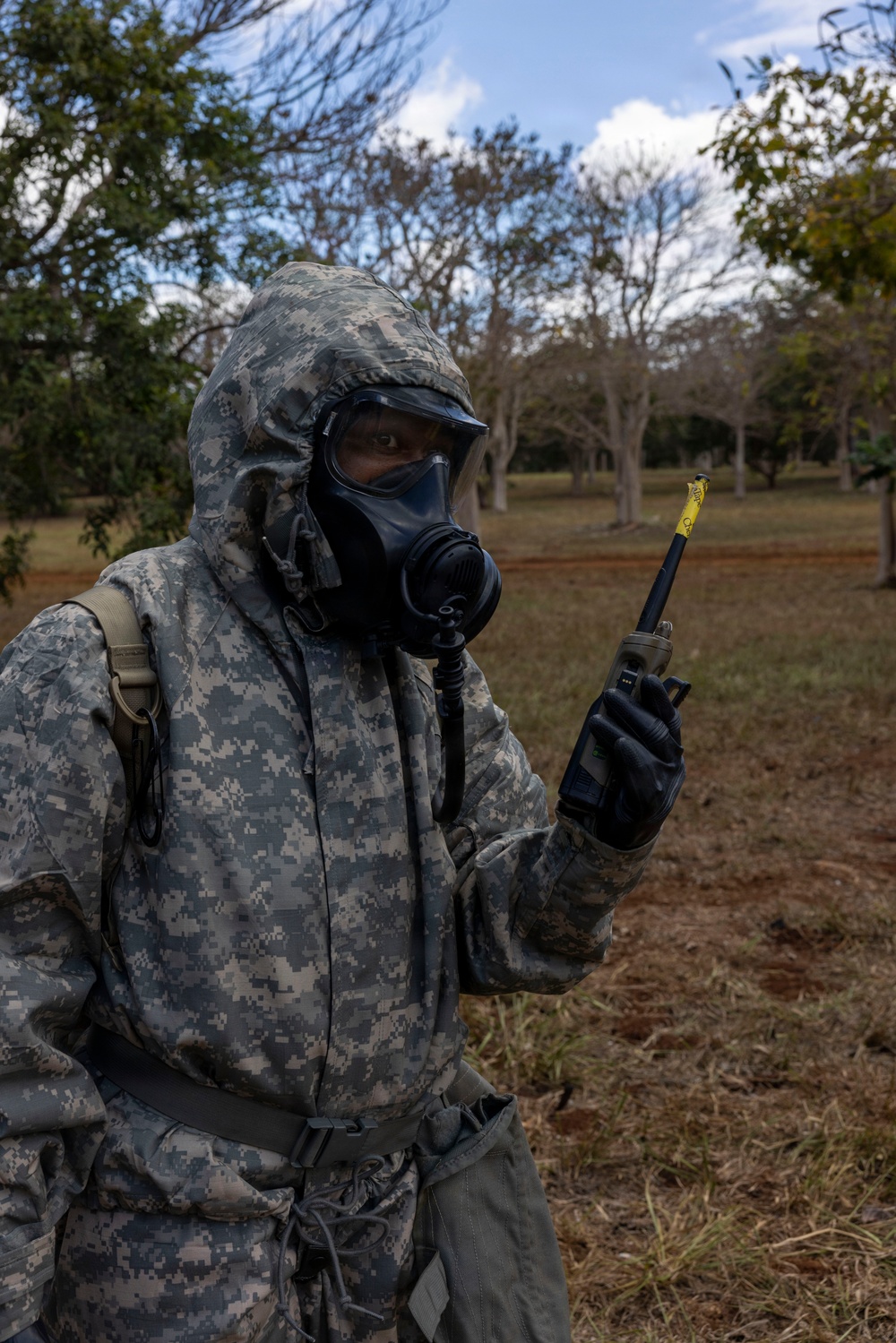71st Chemical Co. validation exercise decontamination operation