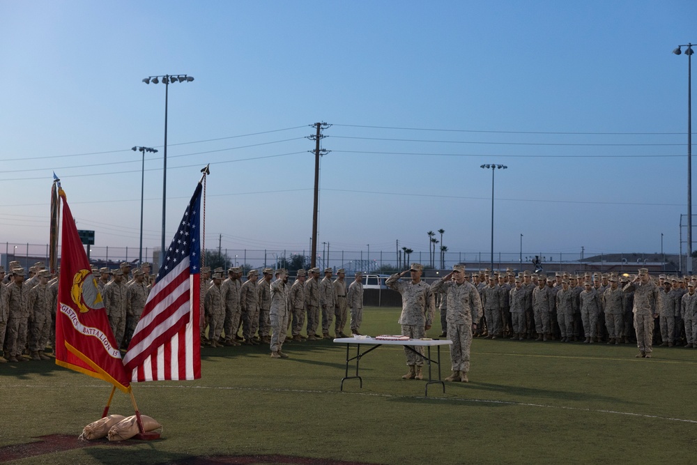 JTF-SB celebrate USMC 250th birthday