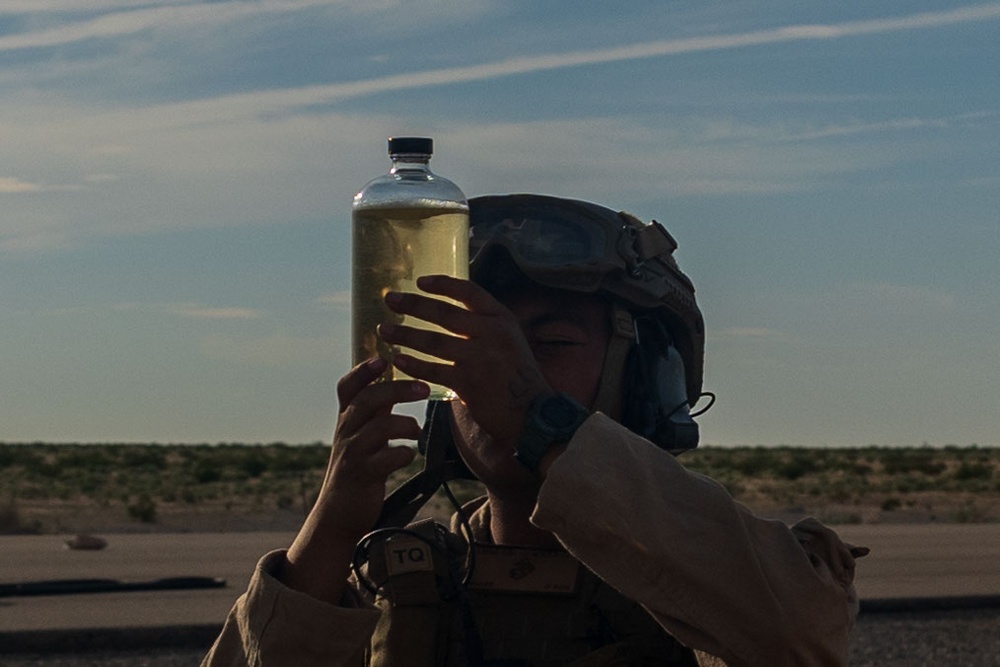 11th MEU Marines establish a FARP during RUT