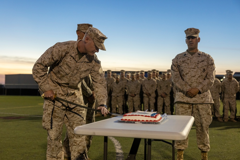 JTF-SB celebrate USMC 250th birthday