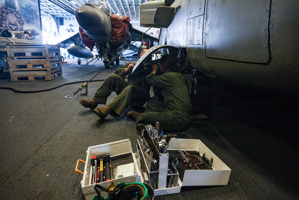 22nd MEU(SOC) | Maintenance during Deployment