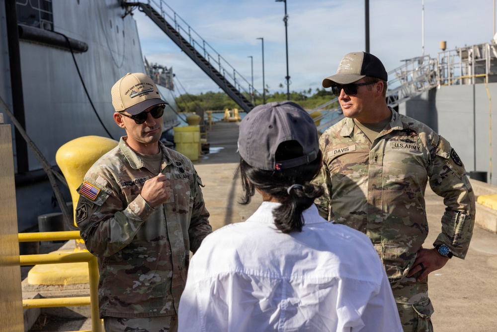 Reporter from the Wall Street Journal visits Joint Base Pearl Harbor-Hickam