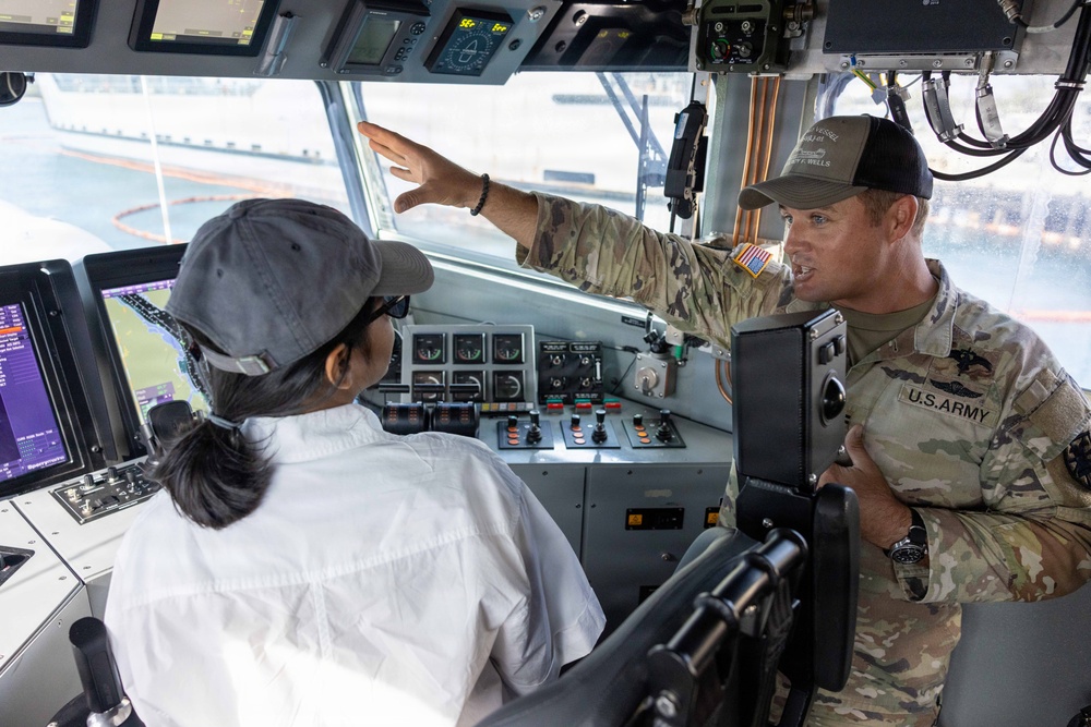 Reporter from the Wall Street Journal visits Joint Base Pearl Harbor-Hickam